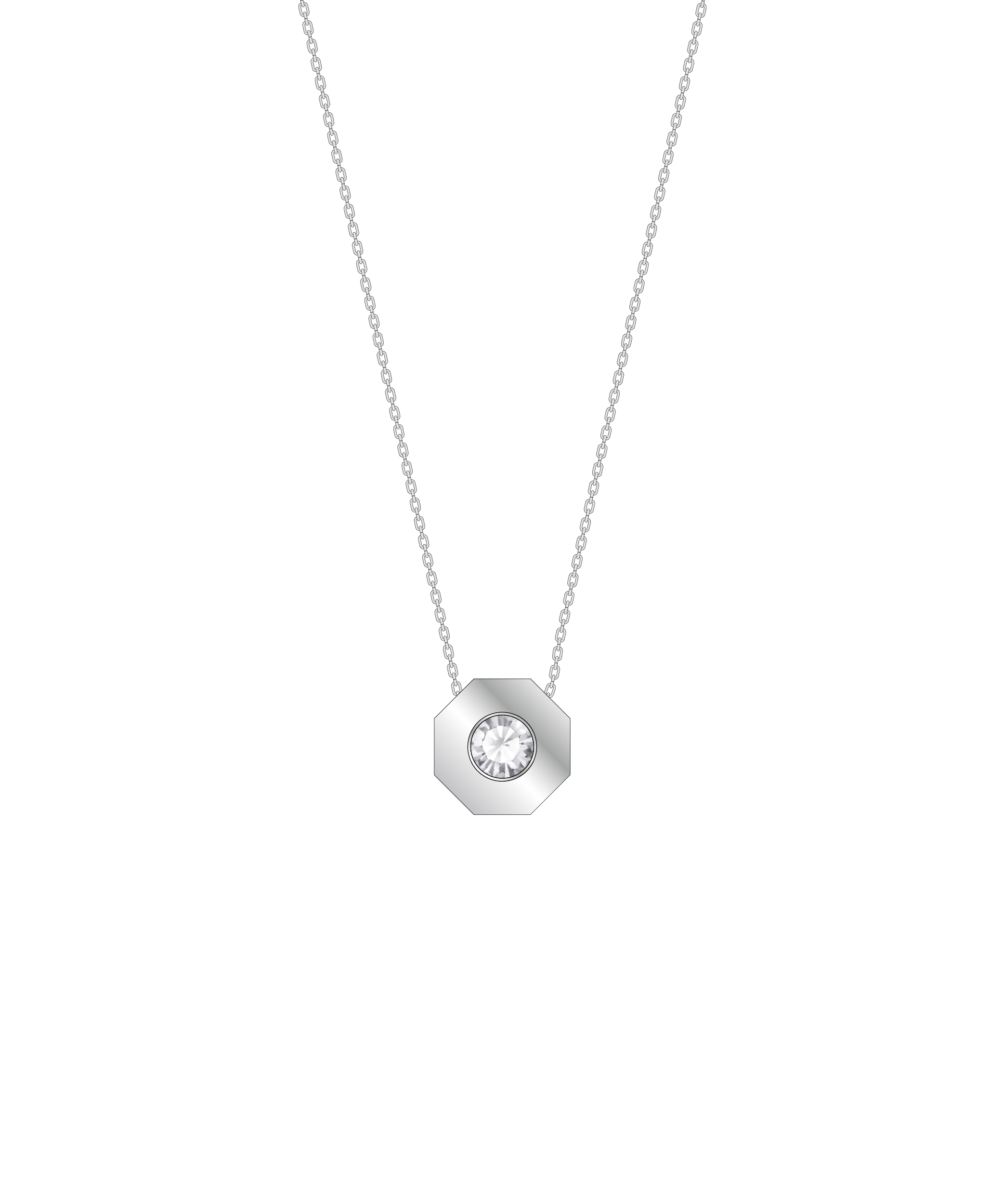 SAINT PANTHEON 8 NECKLACES S925